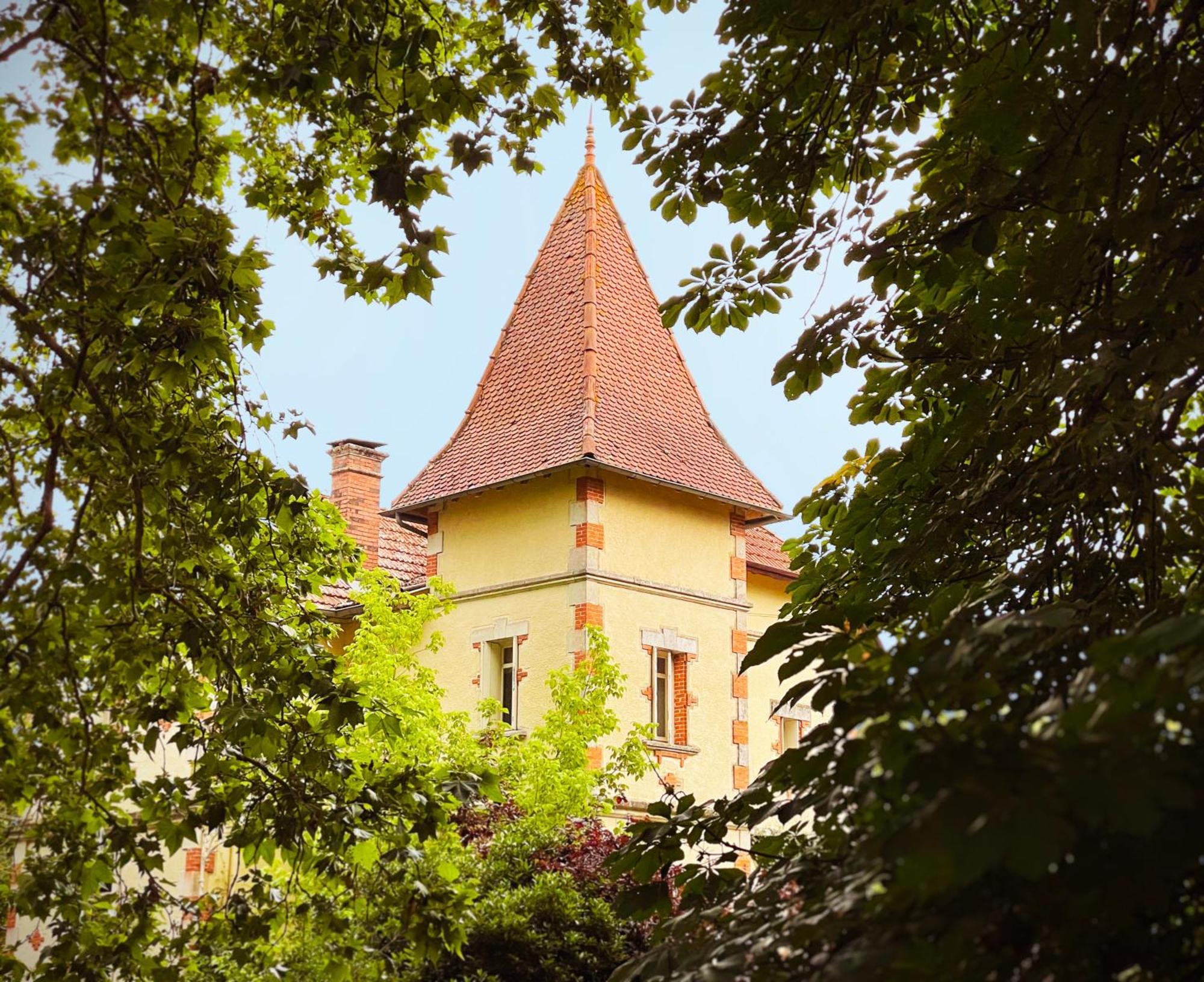 Petit Chateau Le Piot Bed & Breakfast Fleurance Bagian luar foto